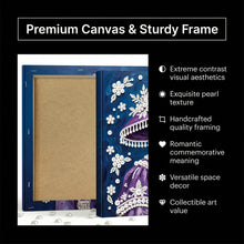 Load image into Gallery viewer, DIY Pearl Painting Kit 25x25CM Lady Framed Handmade Pearl Material Art Set Room Wall Decoration
