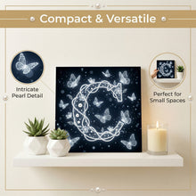 Load image into Gallery viewer, DIY Pearl Painting Kit 25x25CM Letter C Framed Handmade Pearl Material Art Set Room Wall Decoration

