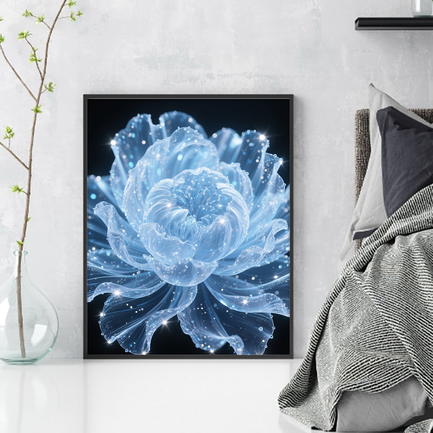Luminara - Full 11CT Stamped Cross Stitch 40x50CM - Yishu