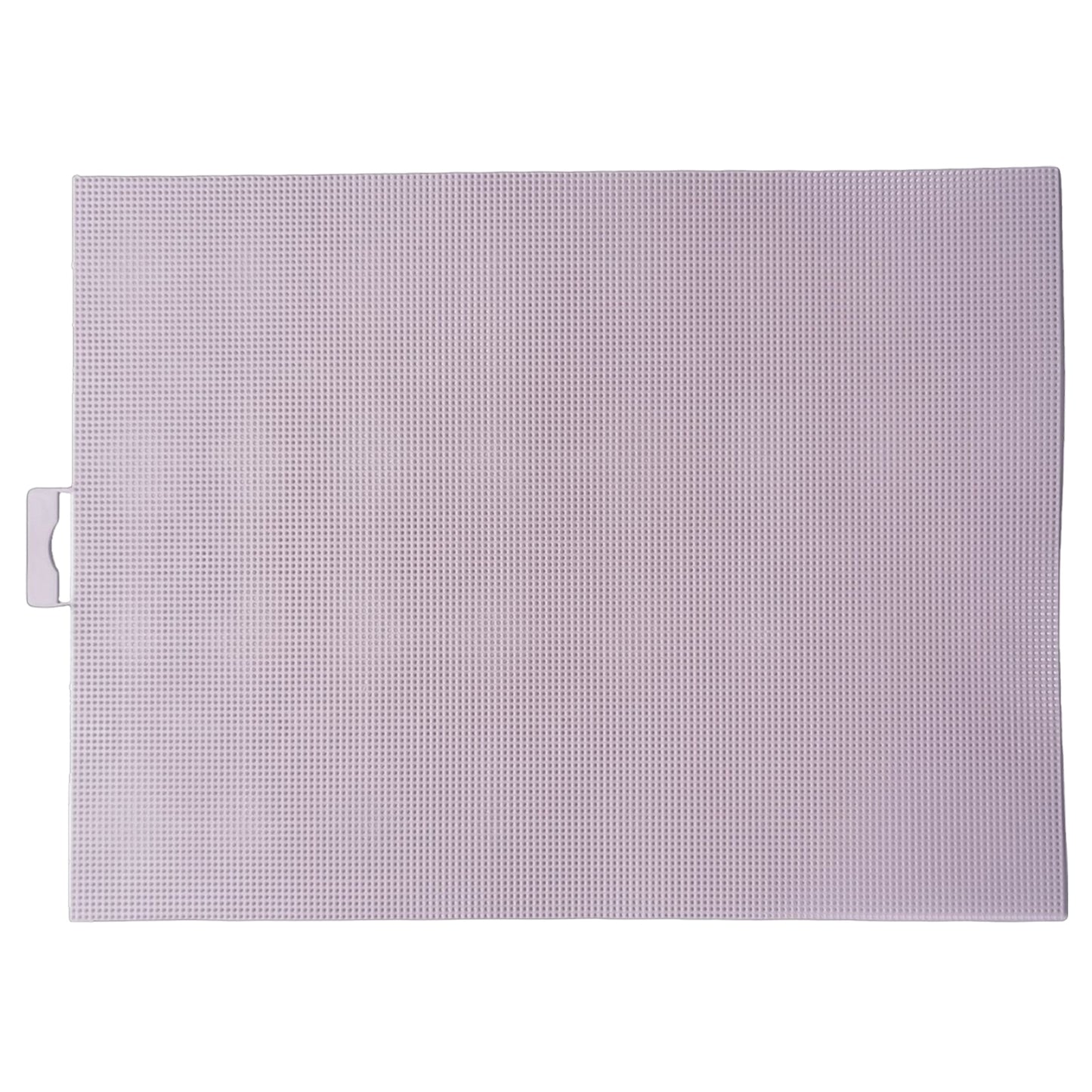 3Pcs DIY 14CT Plastic Square Mesh Canvas Sheets 11.02x8.27in Blank Canvas Mesh Mat for Needlework Embroidery Crafting Knit Crochet (Lavender Purple)