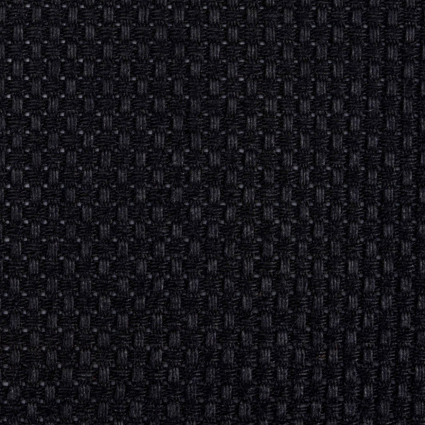 2PCS 11CT Cross Stitch Fabric 11.81x11.81 Inch Needlework Embroidery Fabric Embroidery Fabric Cloth for Garment Craft Needle-Embroidery DIY Decoration (Black)