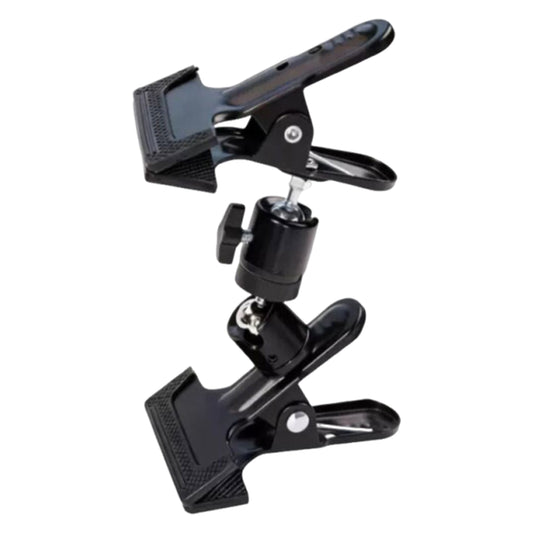 360-Degree Rotatable Embroidery Holder Adjustable Tableside Clip | Non-Slip Portable Metal Frame for Cross Stitch Accessories