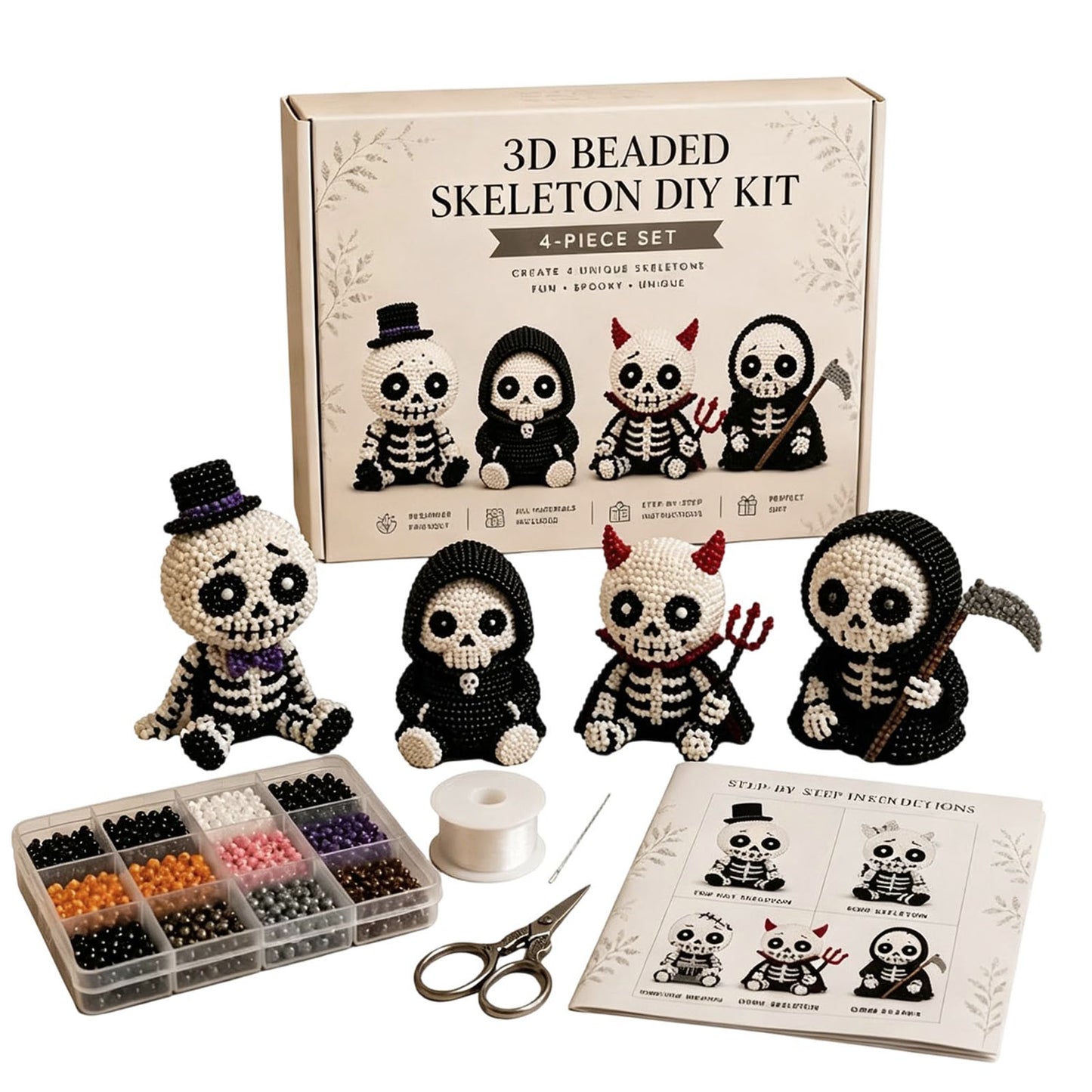 Handmade Bead Art Mosaic Kit Smooth and Wear-Resistant Creative DIY Decoration Sturdy for Hand Embroidery Craft Enthusiasts & Decoration