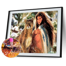 Load image into Gallery viewer, Indian 40*30 CM(Canvas) Round Drill Diamond Painting
