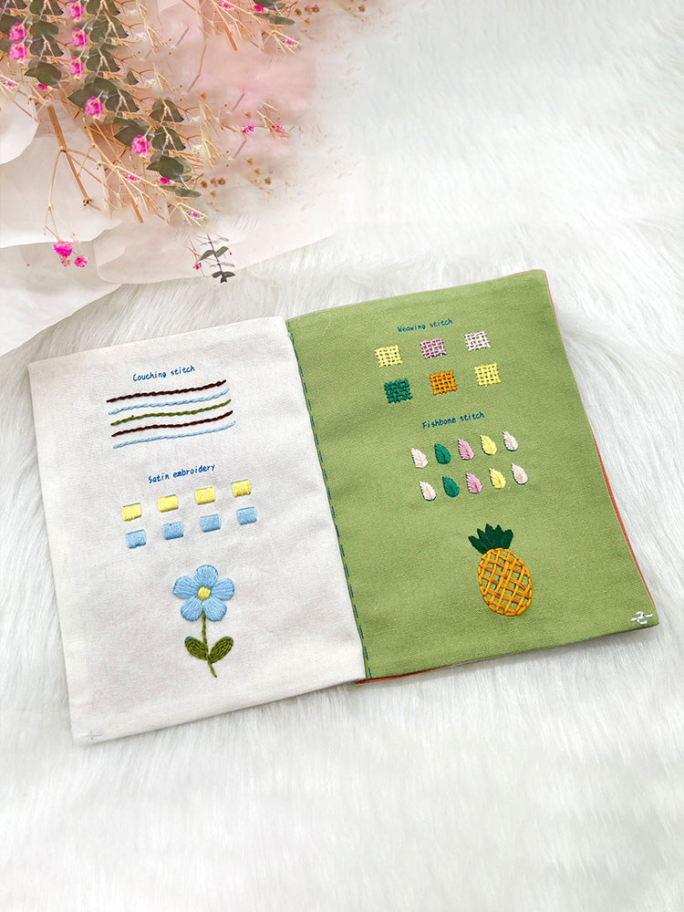 Embroidery Books of Stitches with Patterns for Beginners & DIY Craft Lovers