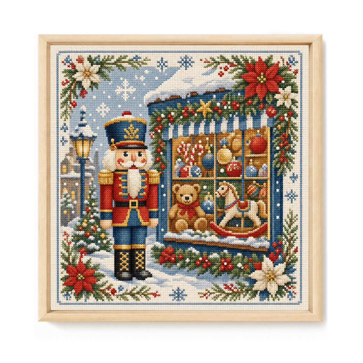 Soldier - Full 11CT Stamped Cross Stitch 45x45CM - Huacan