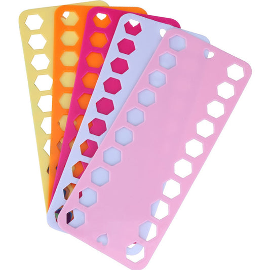 5PCS 20-Hole Plastic Cross Stitch Row Line Board | for Sewing Needlework Knitting Thread Organizer Storage