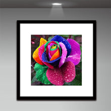 Load image into Gallery viewer, Rose 30*30CM(Canvas) Round Drill Diamond Painting
