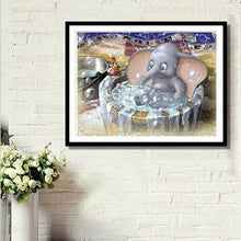 Load image into Gallery viewer, Elephant 25*20 CM(Canvas) Round Drill Diamond Painting
