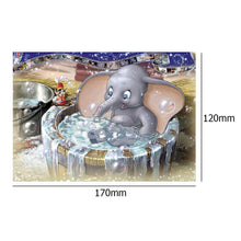 Load image into Gallery viewer, Elephant 25*20 CM(Canvas) Round Drill Diamond Painting
