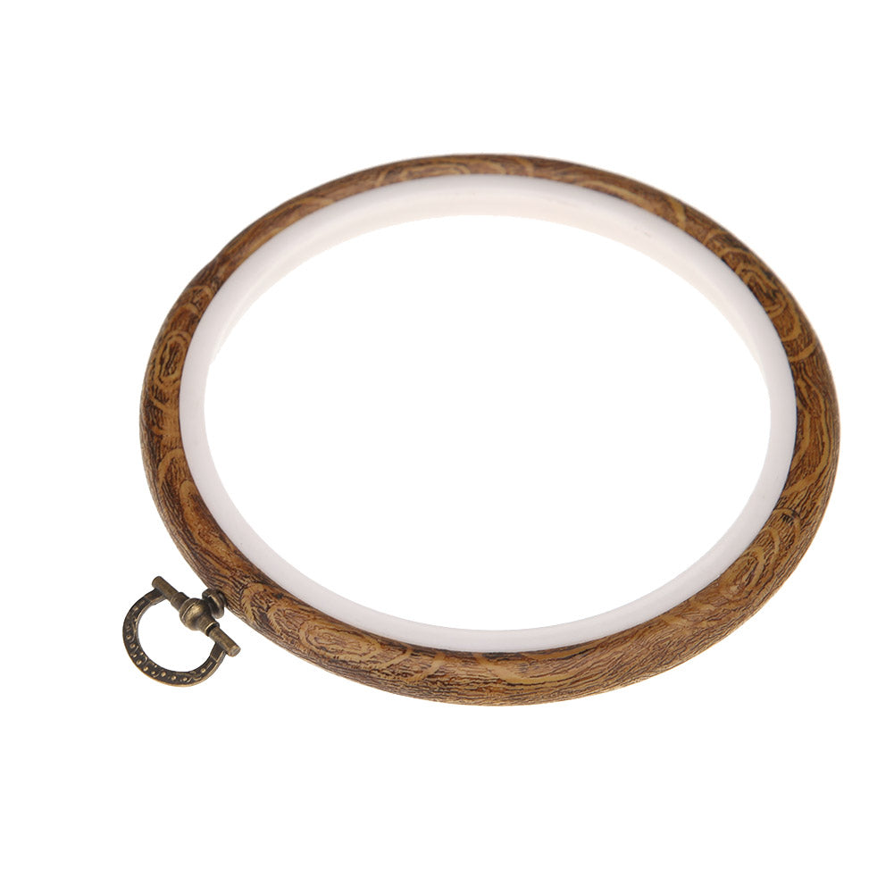 Plastic Frame Embroidery Hoop Ring Circle Round Loop for Cross Stitch (14CM)