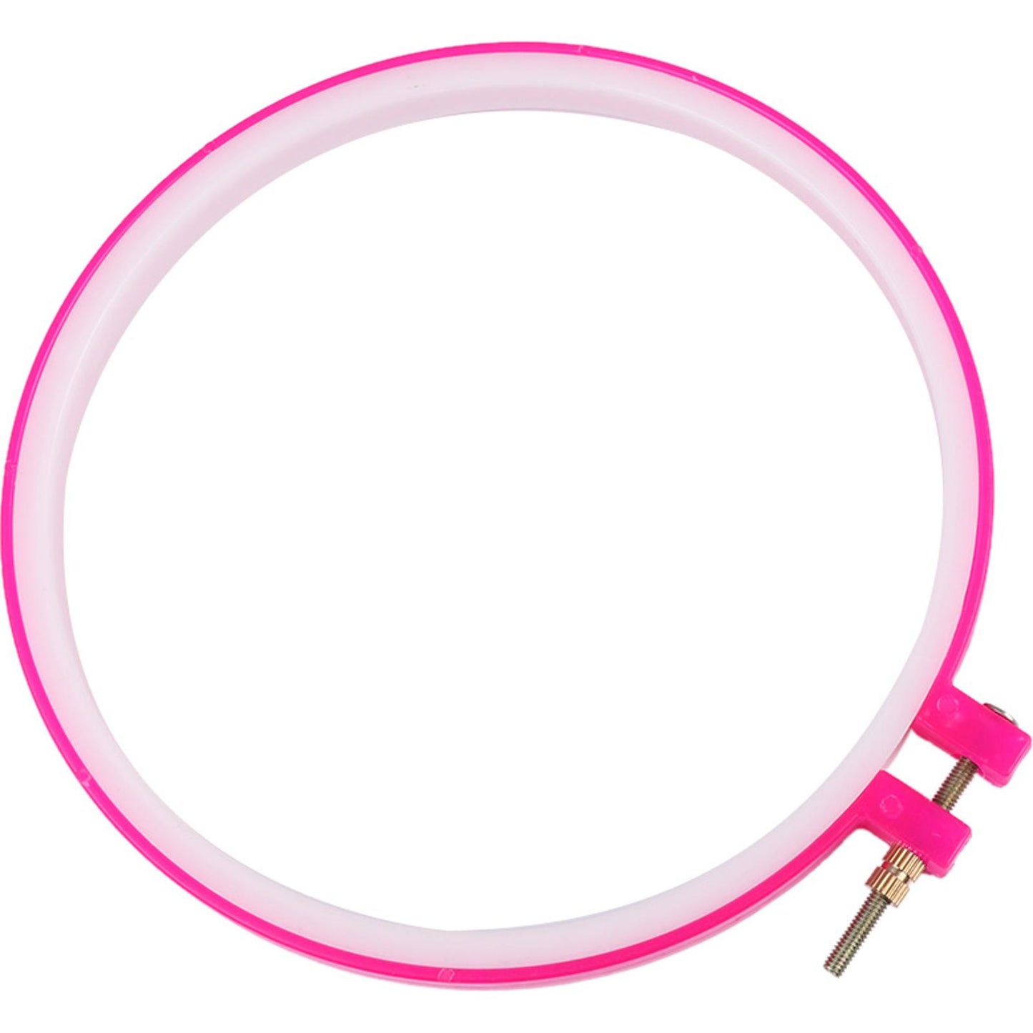 Round Frame DIY Embroidery Hoop Ring Cross Stitch Needlecraft Tools (16.5CM)