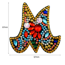 Load image into Gallery viewer, 1pcs Diamond Keychains Hanging Ornament DIY Phone Bag Charm Decor 67x67mm
