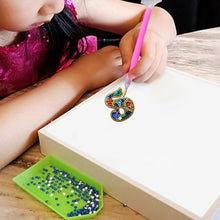 Load image into Gallery viewer, 1pcs Diamond Keychains Hanging Ornament DIY Phone Bag Charm Decor 67x67mm
