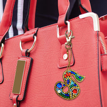 Load image into Gallery viewer, 1pcs Diamond Keychains Hanging Ornament DIY Phone Bag Charm Decor 67x67mm
