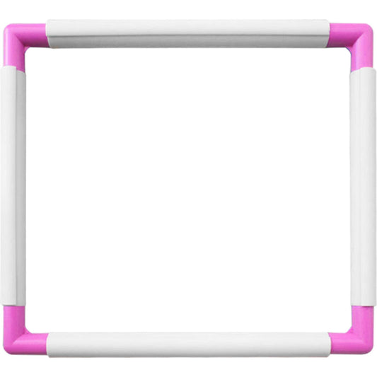 Plastic Embroidery Frame Hoop Square Shape DIY Needlework Craft Sewing Tool Clip Type Embroidery Hoop