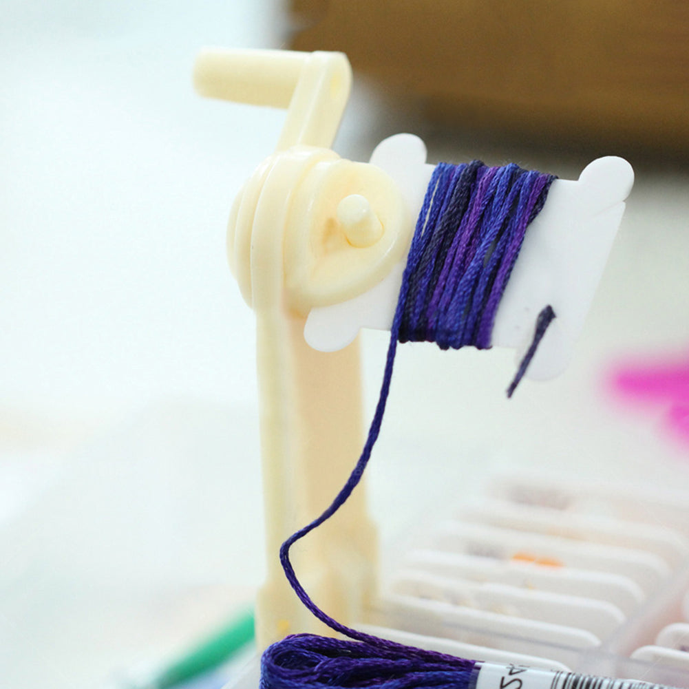 120PCS Embroidery Floss Craft Cross Stitch Thread Bobbin Storage Holder