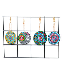 Load image into Gallery viewer, 4pcs DIY Full Special-Shaped Diamond Painting Bag Pendant Keychains
