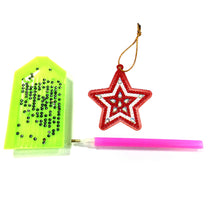 Load image into Gallery viewer, 10pcs DIY Full Drills Diamond Painting Special Shape Christmas Tree Pendant
