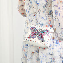 Load image into Gallery viewer, DIY Butterfly Special Shaped Diamond Painting PU Chain Messenger Bags
