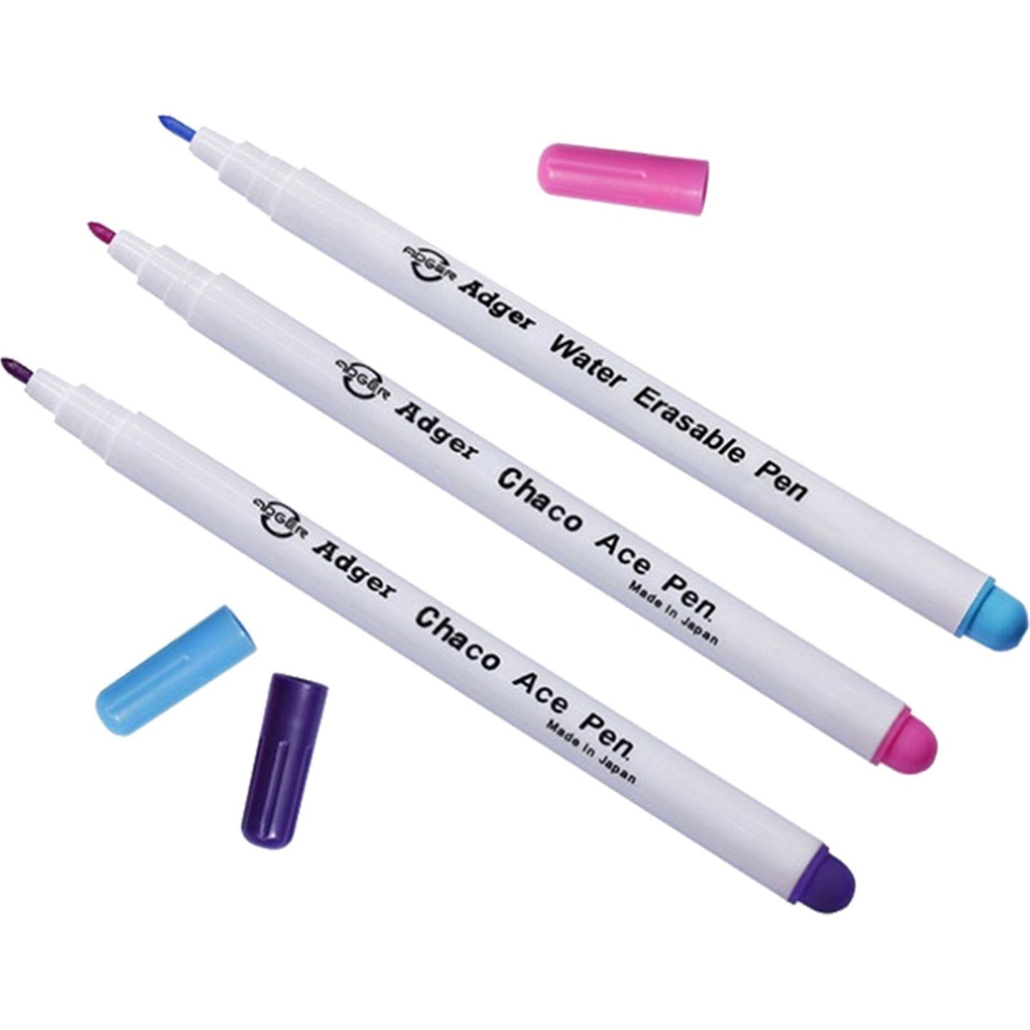 4PCS Water Erasable Pens Fabric Marking Pencil Grommet Ink Soluble Markers