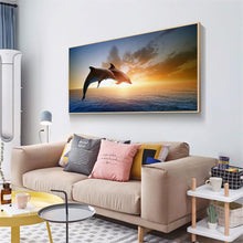 Load image into Gallery viewer, Beach Scenery 80*40CM(Canvas) Full Round Drill Diamond Painting
