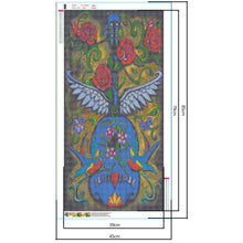 Load image into Gallery viewer, Guitar 45*85CM(Canvas) Full Round Drill Diamond Painting
