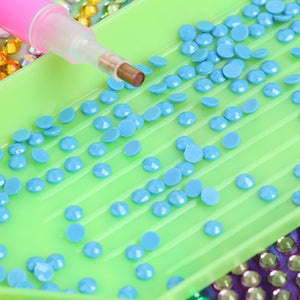 Round Drills Package DIY Embroidery Diamond Painting Rhinestones (DMC 518)