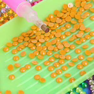 Round Drills Package DIY Embroidery Diamond Painting Rhinestones (DMC 783)