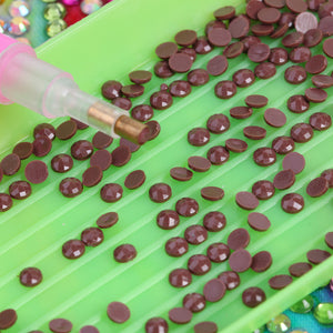 Round Drills Package DIY Embroidery Diamond Painting Rhinestones (DMC 779)