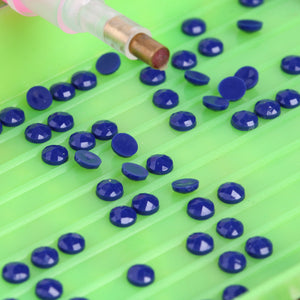 Round Drills Package DIY Embroidery Diamond Painting Rhinestones (DMC 820)