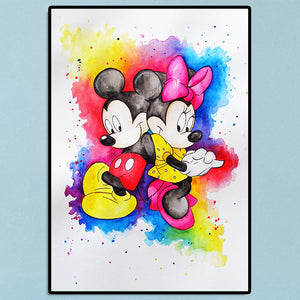 Mickey Mouse And Friends 30*40CM(Canvas) Full Round Drill Diamond Painting