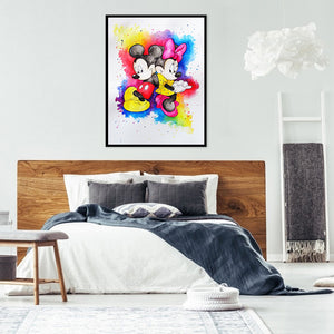 Mickey Mouse And Friends 30*40CM(Canvas) Full Round Drill Diamond Painting
