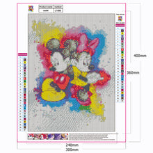 Load image into Gallery viewer, Mickey Mouse And Friends 30*40CM(Canvas) Full Round Drill Diamond Painting
