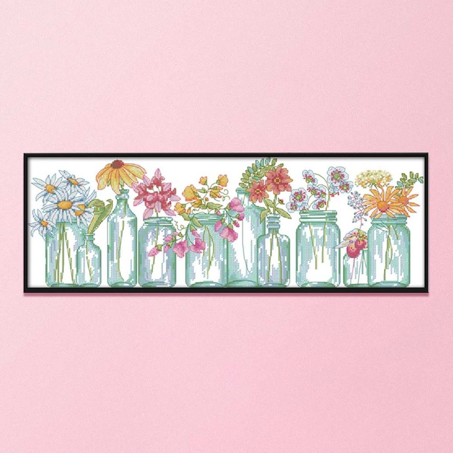 Perfection - 14CT Stamped Cross Stitch 52x20CM - Joy Sunday