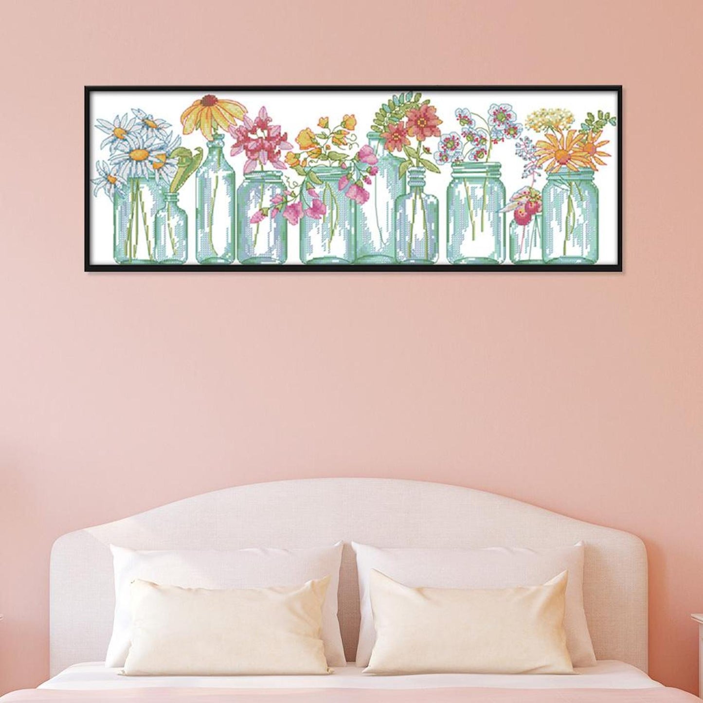 Perfection - 14CT Stamped Cross Stitch 52x20CM - Joy Sunday