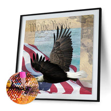 Load image into Gallery viewer, Eagle 30*30CM(Canvas) Full Round Drill Diamond Painting
