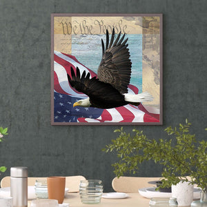 Eagle 30*30CM(Canvas) Full Round Drill Diamond Painting