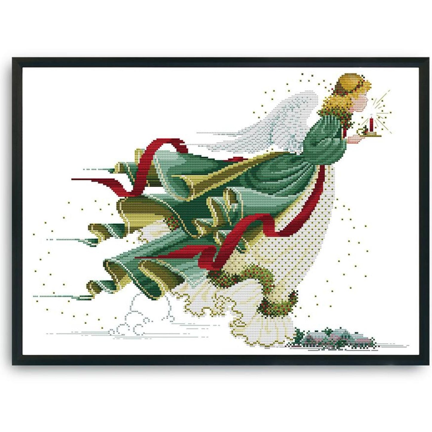Angel Of Light - 14CT Stamped Cross Stitch 52x38CM - Joy Sunday