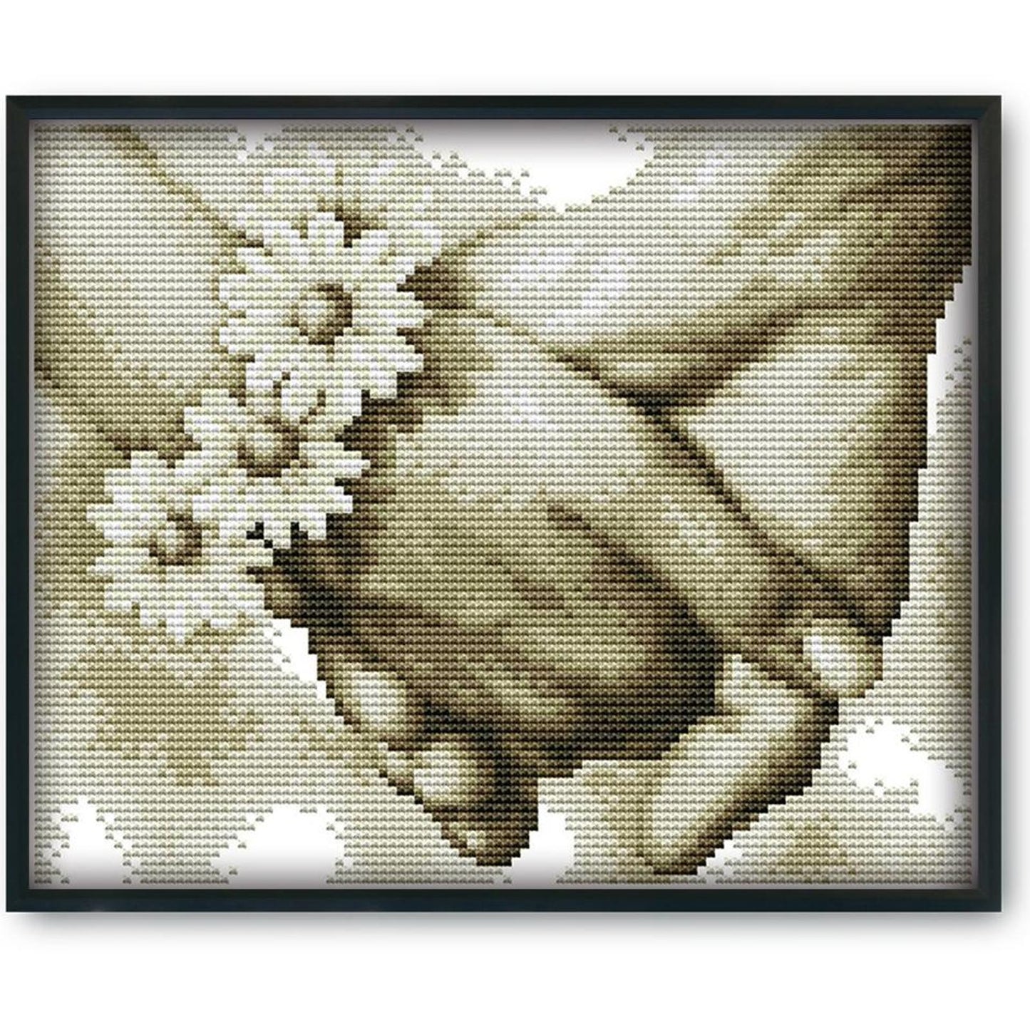Holding Hands - 14CT Stamped Cross Stitch 27x21CM - Joy Sunday