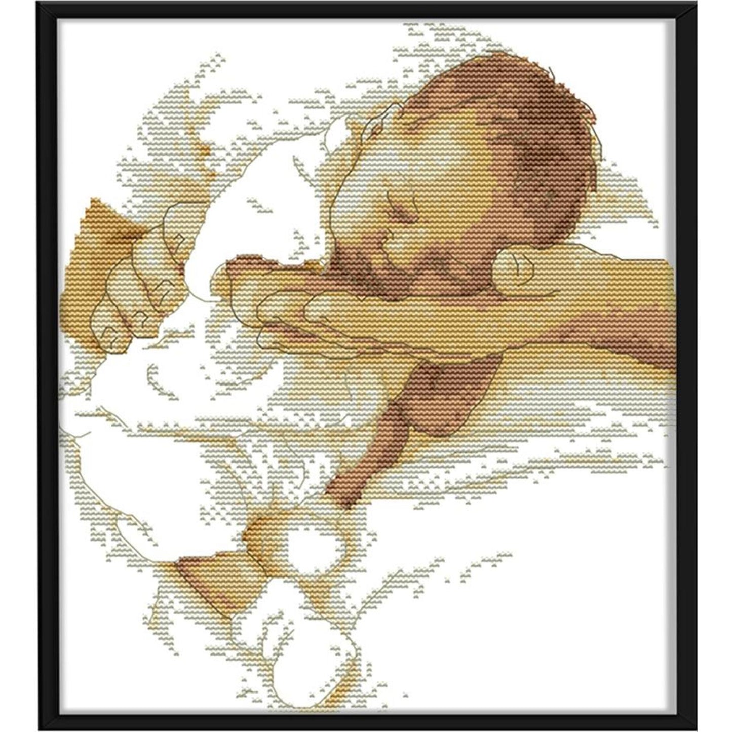 Cherish - 14CT Stamped Cross Stitch 29x32CM - Joy Sunday