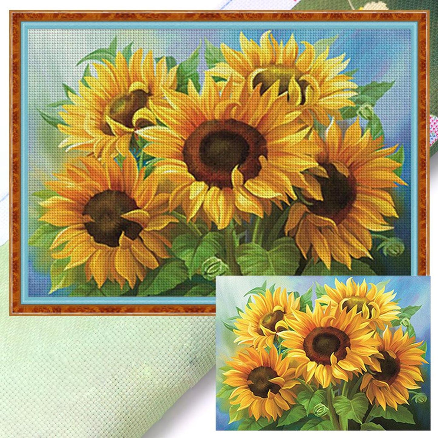 Prosperity - 11CT Stamped Cross Stitch 50x65CM - Band