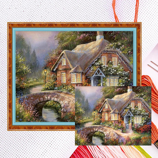 Scenery - 14CT Counted Cross Stitch 50x40CM - Huacan