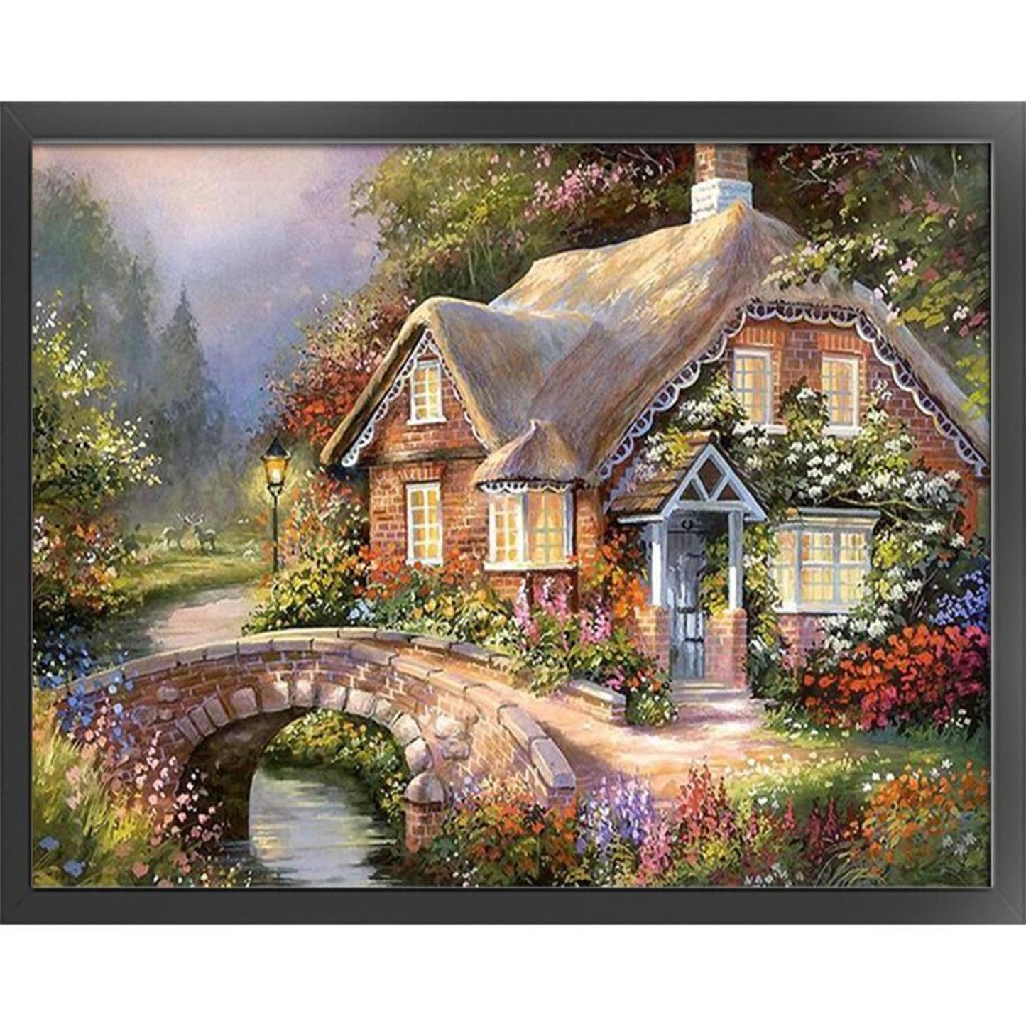 Scenery - 14CT Counted Cross Stitch 50x40CM - Huacan