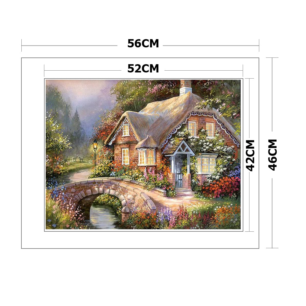 Scenery - 14CT Counted Cross Stitch 50x40CM - Huacan