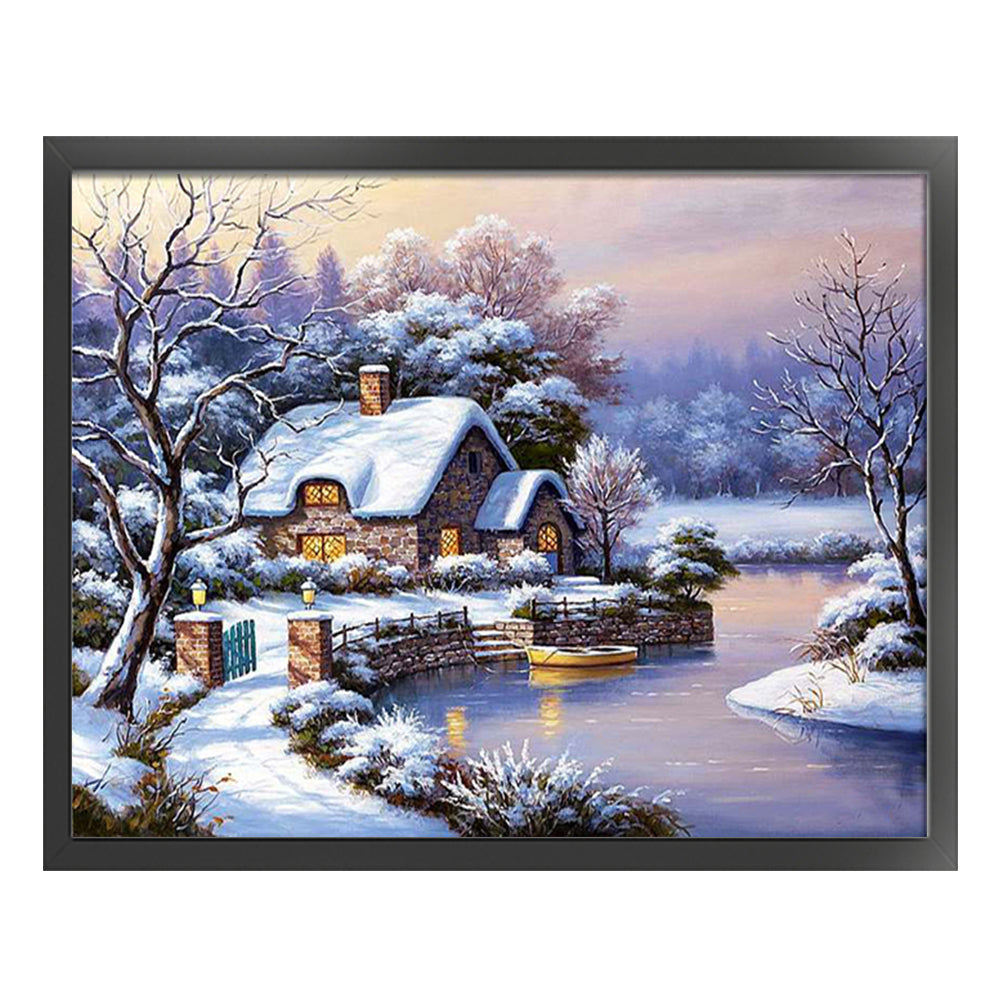 Scenery - 14CT Counted Cross Stitch 50x40CM - Huacan