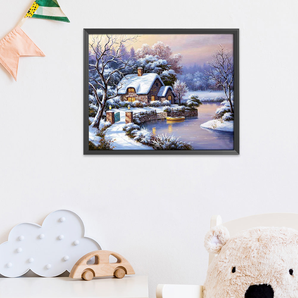 Scenery - 14CT Counted Cross Stitch 50x40CM - Huacan
