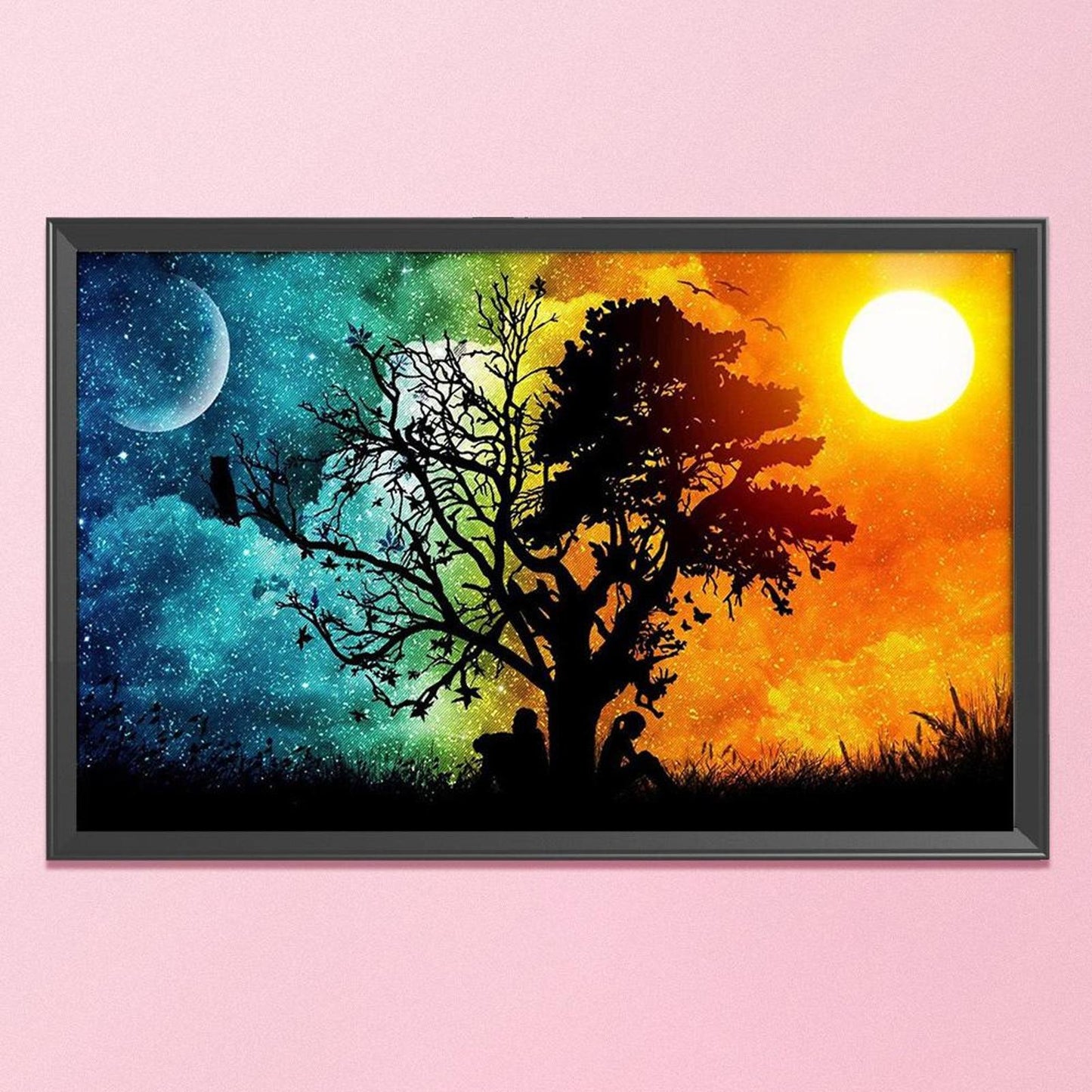 Scenery - 11CT Stamped Cross Stitch 35x50CN - Diy