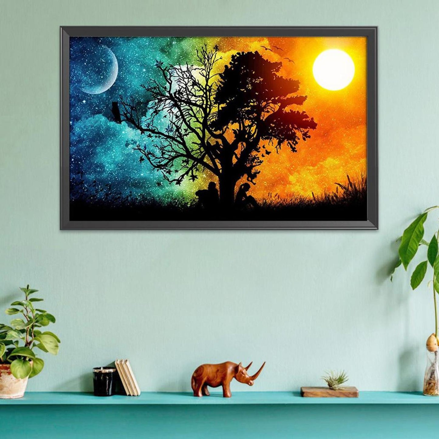 Scenery - 11CT Stamped Cross Stitch 35x50CN - Diy