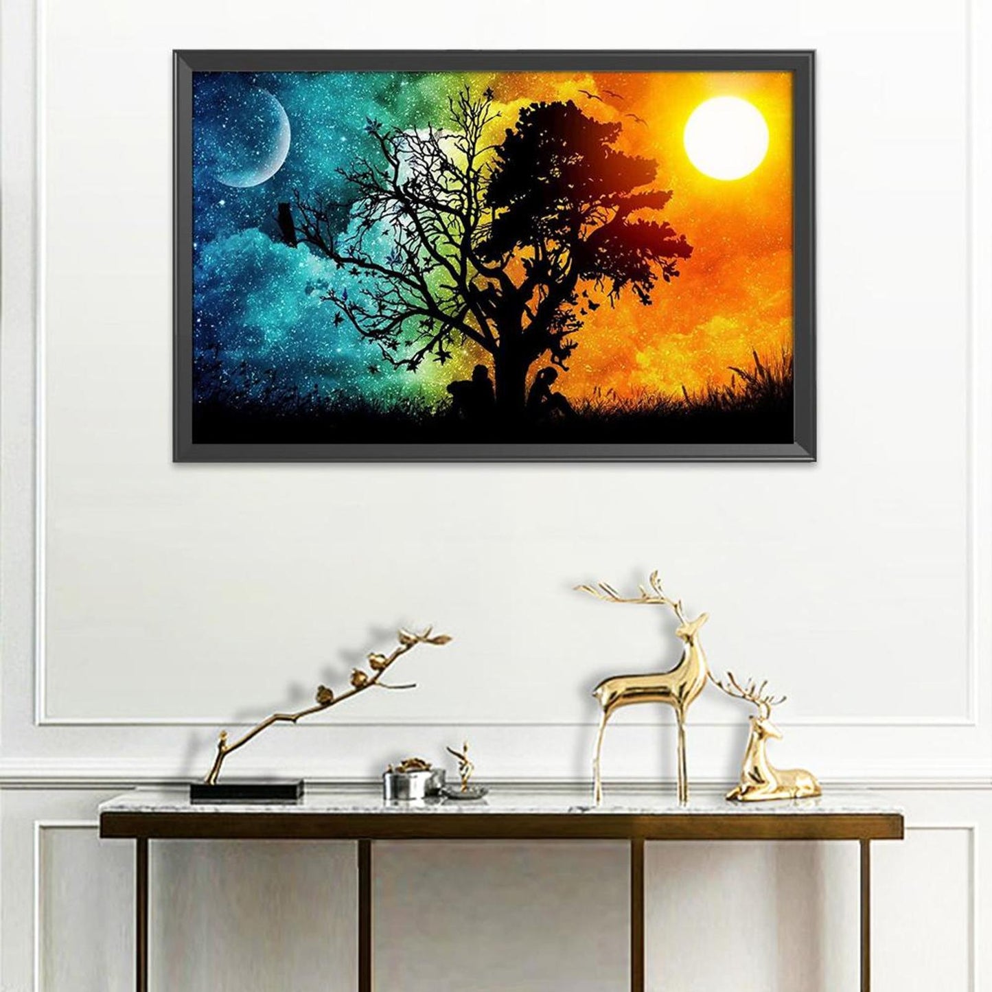 Scenery - 11CT Stamped Cross Stitch 35x50CN - Diy